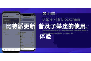 比特派更新 普及了举座的使用体验