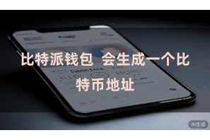 比特派钱包 会生成一个比特币地址