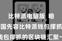 比特派电脑版 咱们将为全国先容比特派钱包撑抓的区块链汇聚一览