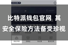 比特派钱包官网  其安全保险方法备受珍视
