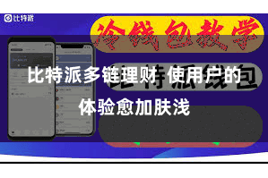 比特派多链理财  使用户的体验愈加肤浅