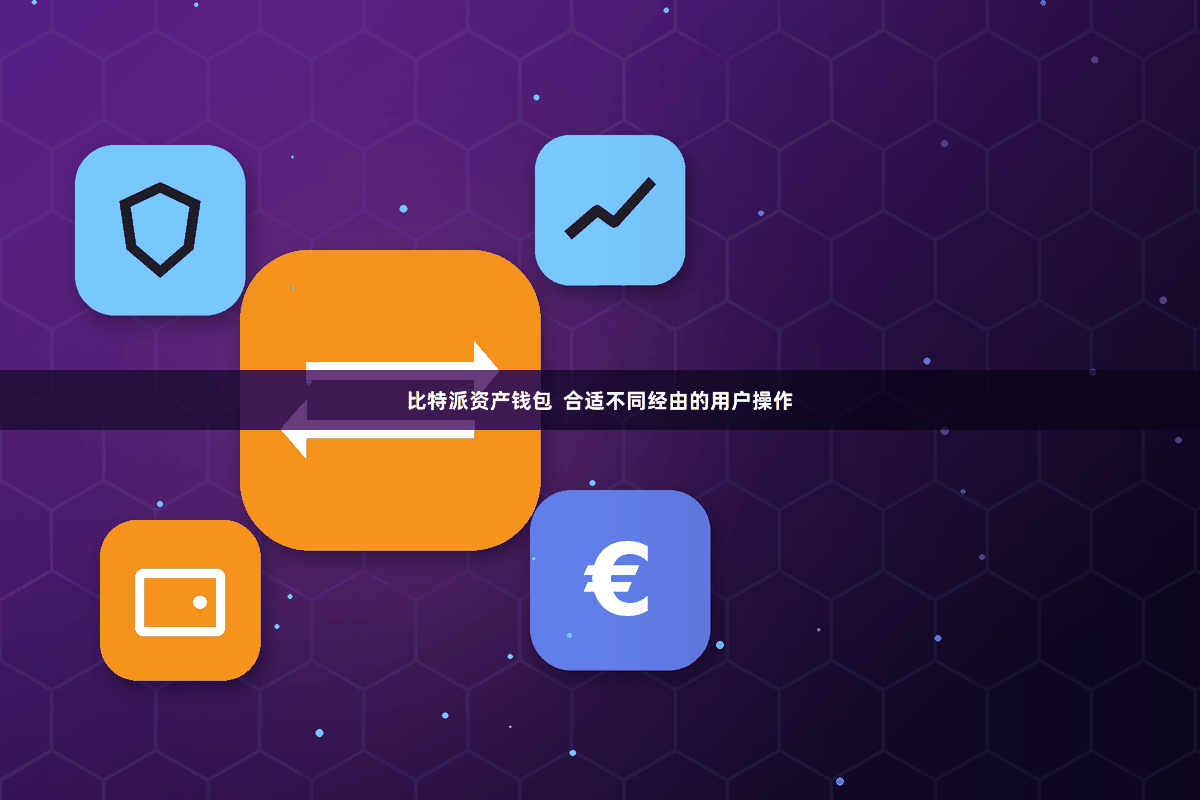 比特派资产钱包  合适不同经由的用户操作